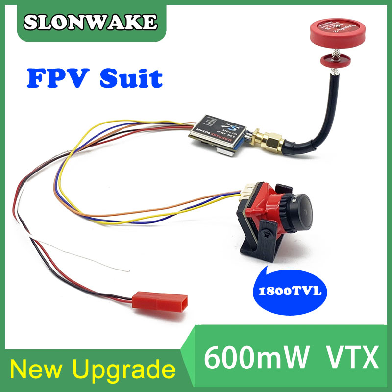 5,8G 48CH 600mW VTX-CAM ajusta - Fpv Drone Camera reseña y precio