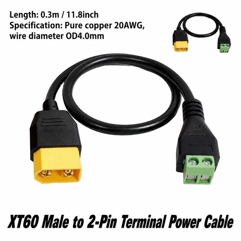 Conector XT60 Macho Hembra a C - Fpv Drone Charger reseña y precio
